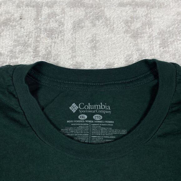 Columbia T-Shirt Performance Fishing Gear Outdoors Graphic Tee Size 2XL XXL - Picture 4 of 5